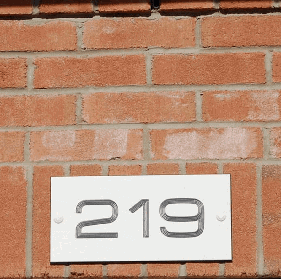 Address Plaque